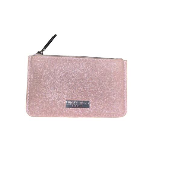Jimmy Choo / Coin/Card Zip Wallet / Pink Sparkles / NWOT - Picture 1 of 3